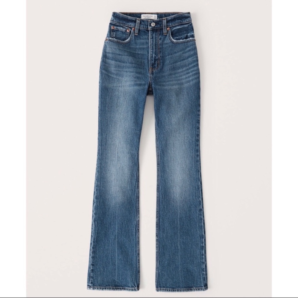 Abercrombie & Fitch Blue Flare Jeans